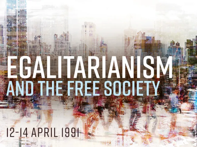 Egalitarianism and the Free Society